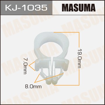 Клипса крепежная KJ1035 MASUMA