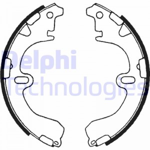Комплект тормозных колодок LS1600 DELPHI