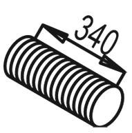 Выпускной трубопровод 81196 DINEX