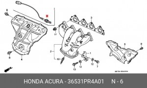 Лямбда-зонд 36531PR4A01 HONDA
