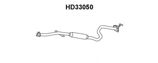 Предглушитель выхлопных газов HD33050 VENEPORTE