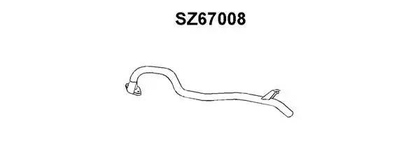 Выпускной трубопровод SZ67008 VENEPORTE
