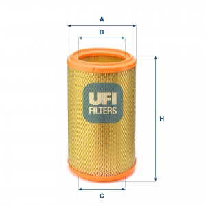 Воздушный фильтр 27.236.00 UFI