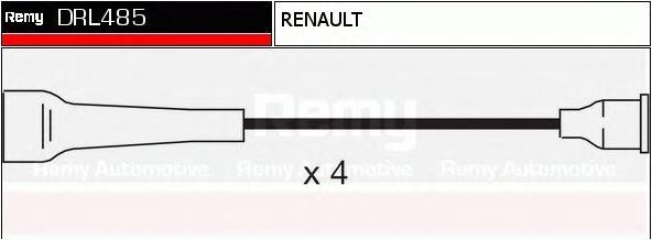 Ккомплект проводов зажигания DRL485 DELCO REMY