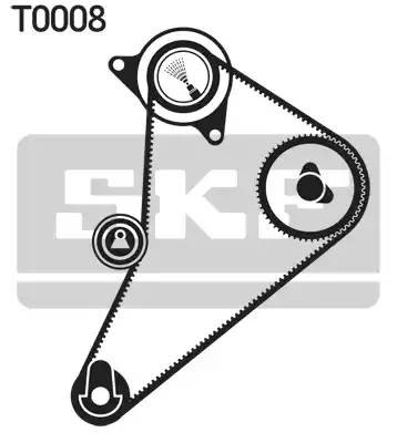 Комплект ремня ГРМ VKMA04300 SKF