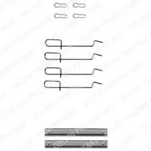 Комплектующие, колодки дискового тормоза LX0113 DELPHI
