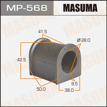Втулка стабилизатора MP568 MASUMA