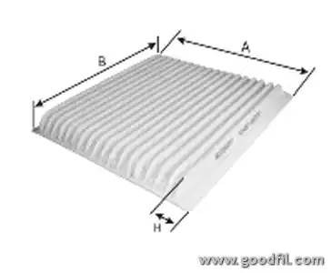 Фильтр салона AG 566 CF GOODWILL