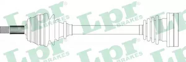 Приводной вал DS51031 LPR