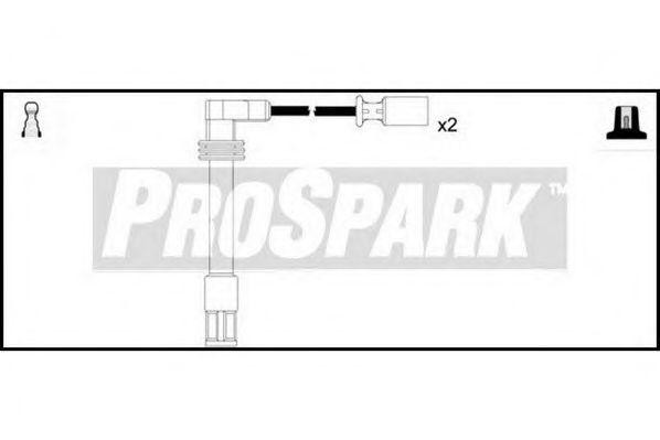 Ккомплект проводов зажигания OES856 STANDARD