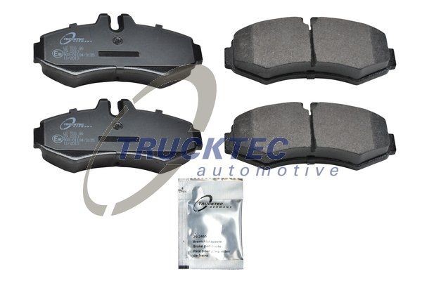 Комплект тормозных колодок, диско 02.35.117 TRUCKTEC