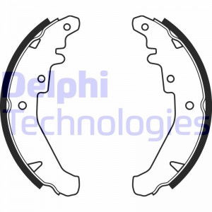 Комплект тормозных колодок LS1924 DELPHI