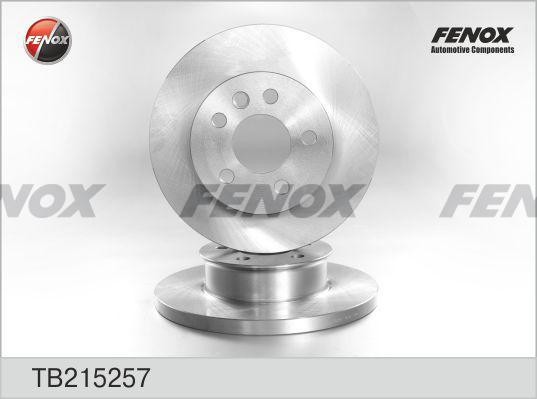 Диск тормозной TB215257 FENOX