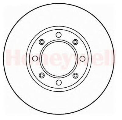 Тормозной диск 561094B BENDIX JURID