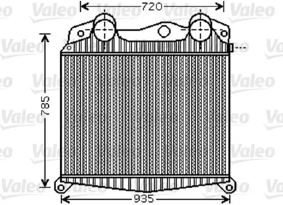 Интеркулер 818742 VALEO PHC