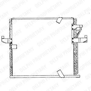 Конденсатор, кондиционер TSP0225186 DELPHI