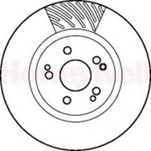 Тормозной диск 561877B BENDIX JURID