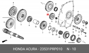 Деталь 23531PRP010 HONDA
