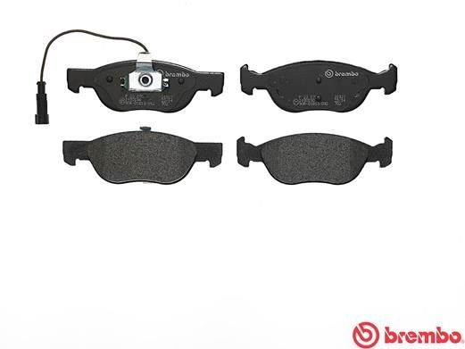 Комплект тормозных колодок, диско P23070 BREMBO