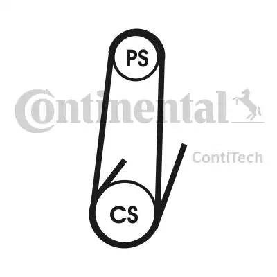 Поликлиновой ремень 4-PK-1102 ELAST CONTITECH