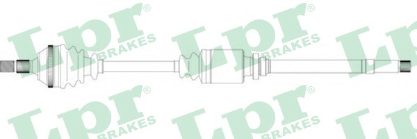 Приводной вал DS16083 LPR