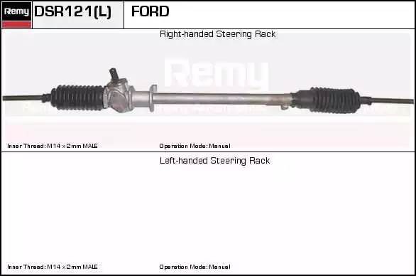 Рулевой механизм DSR121L DELCO REMY