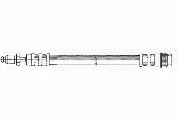 Тормозной шланг FHY2070 FERODO