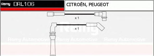 Ккомплект проводов зажигания DRL106 DELCO REMY