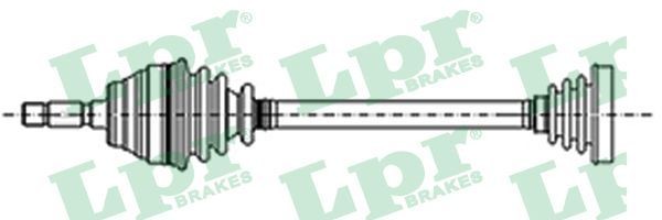 Приводной вал DS13049 LPR