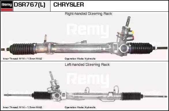 Рулевой механизм DSR767L DELCO REMY