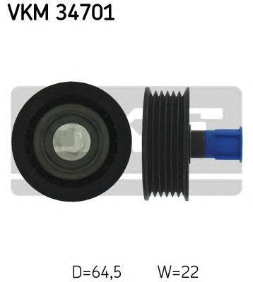 Ролик ремня приводного VKM34701 SKF