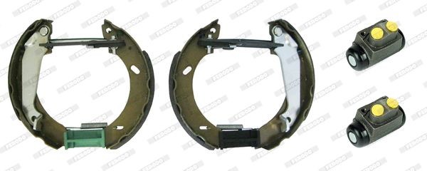 Комплект тормозных колодок FMK182 FERODO