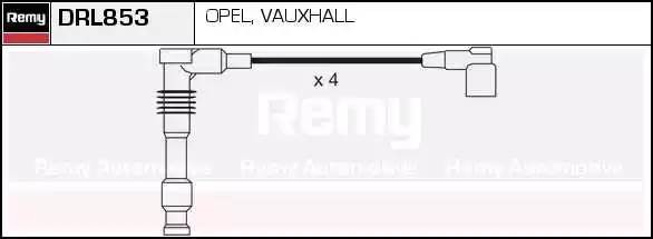 Ккомплект проводов зажигания DRL853 DELCO REMY