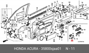 Деталь 35800SJAA01 HONDA