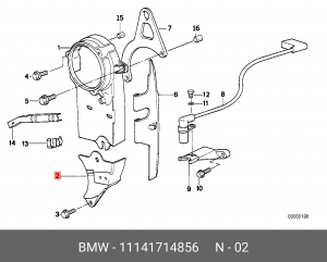 Деталь 11 14 1 714 856 BMW