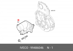 Стартер 99486046 IVECO