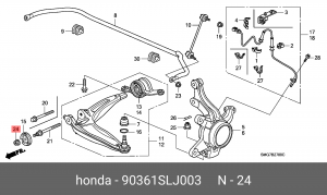Деталь 90361SLJ003 HONDA