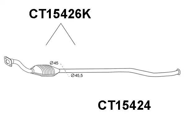 Катализатор CT15426K VENEPORTE