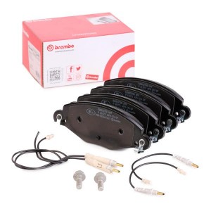 Комплект тормозных колодок, диско P61072 BREMBO