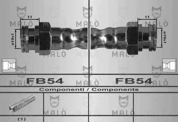 Тормозной шланг 80311 MALO