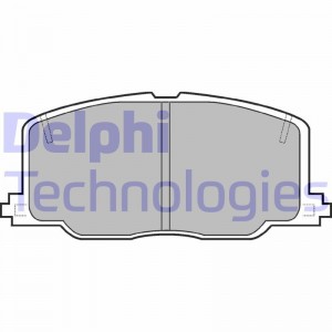 Комплект тормозных колодок, диско LP613 DELPHI