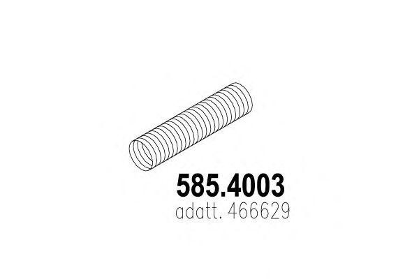 Выпускной трубопровод 5854003 ASSO