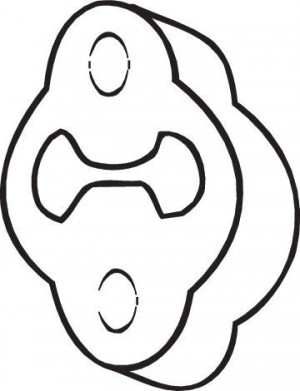 Буфер, глушитель 255-009 BOSAL