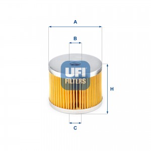 Топливный фильтр 26.652.00 UFI