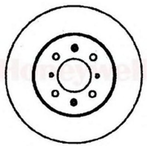 Тормозной диск 561535B BENDIX JURID
