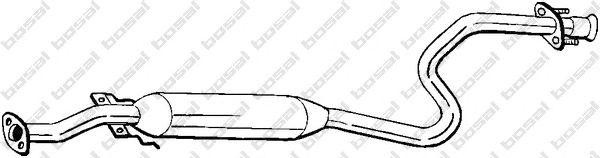 Средний глушитель выхлопных газов 283823 BOSAL
