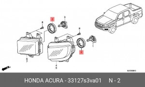 Деталь 33127S3VA01 HONDA