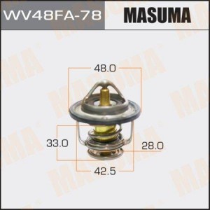 Термостат системы охлаждения WV48FA-78 MASUMA