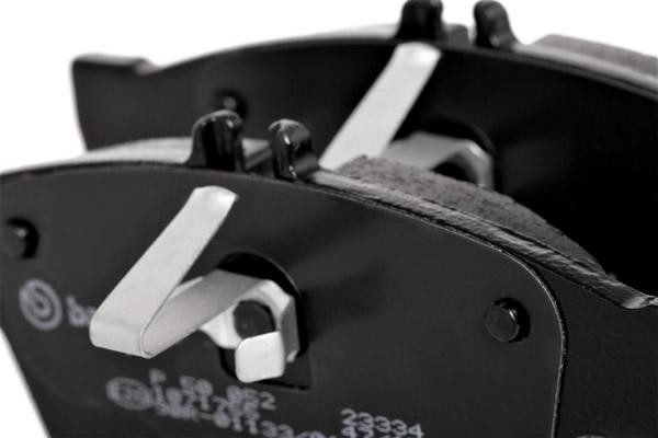 Комплект тормозных колодок, диско P50052 BREMBO