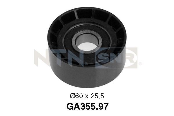 Паразитный / ведущий ролик, поликлиновой ремень GA355.97 NTN SNR